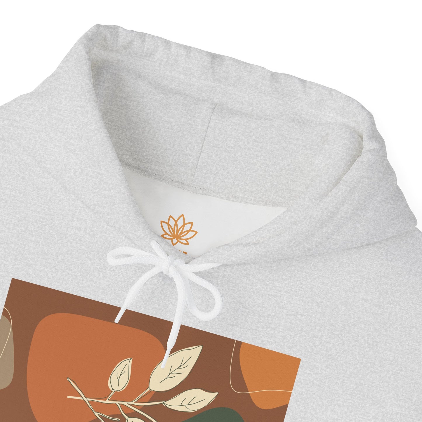 Botanical Design Unisex Hoodie, Cozy Sweatshirt for Nature Lovers, Gift for Friends, Autumn Fashion, Comfortable Casual Wear