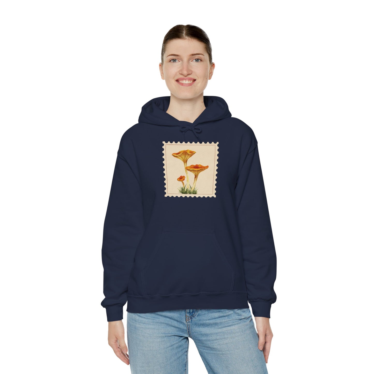 Botanical Print Hoodie, Cozy Sweatshirt, Nature Lover Gift, Comfortable Casual Wear, Fall Fashion, Unisex Hoodie, Comfy Mushroom Hoodie, Nature Vibes, Perfect for Fall