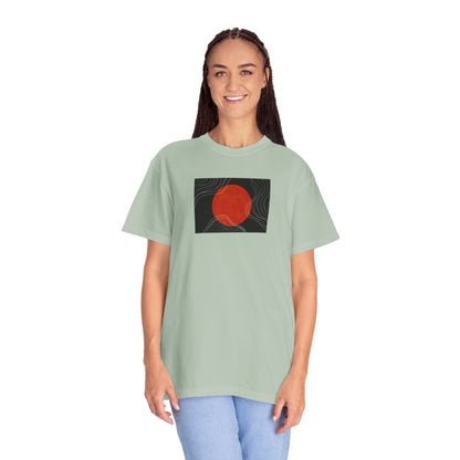 Sunset Vibes Unisex T-Shirt, Casual Summer Tee, Bohemian Shirt, Gift for Art Lovers, Men's and Women's Fashion