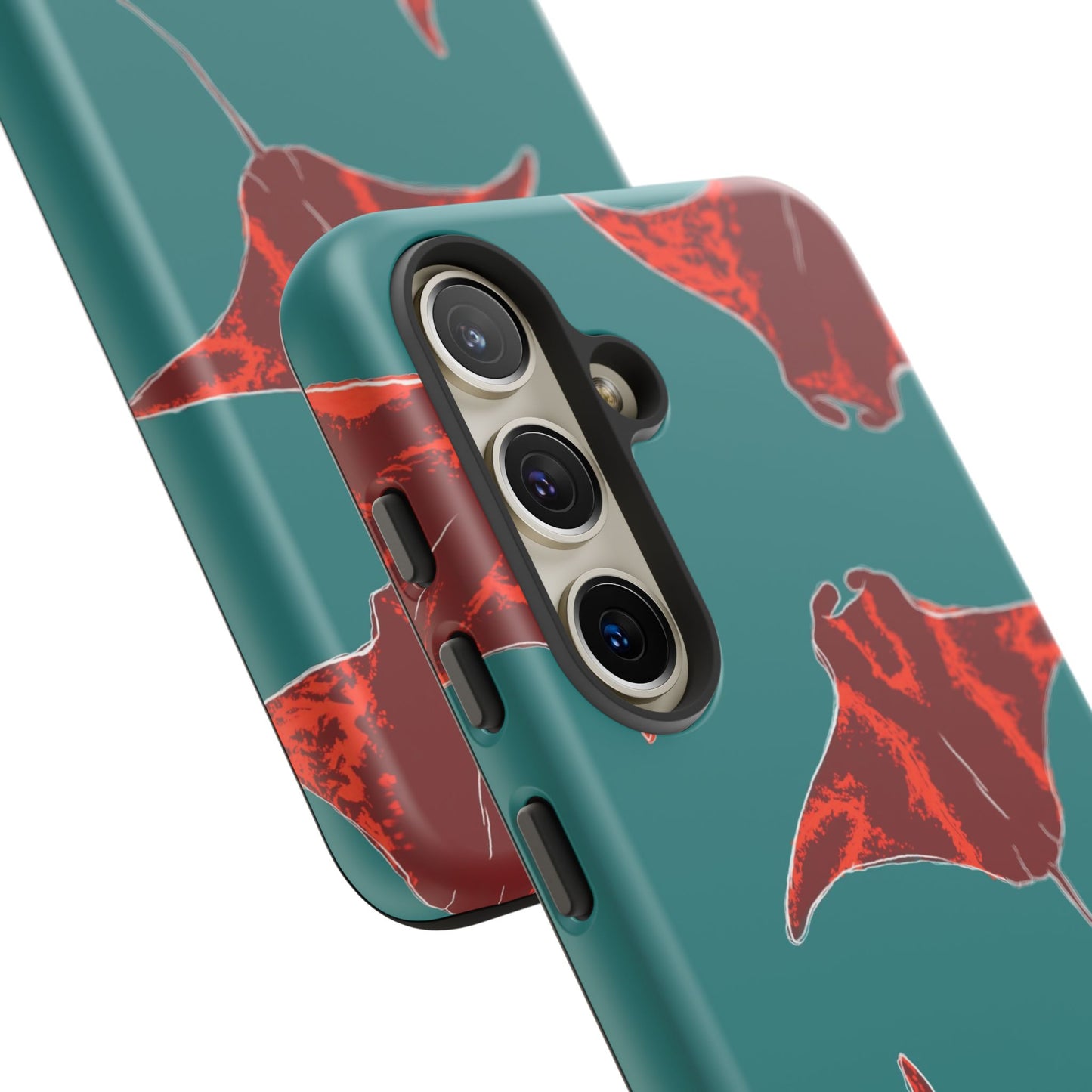 Manta Ray Phone Case, Tropical Phone Cover, Ocean Vibe Accessories, Summer Gift Idea, Marine Animal Merchandise