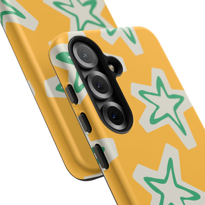 Retro Star Pattern Phone Case | Tough Cases, Colorful Cover for Phones, Phone Accessories, Gift for Her, Trendy Cases