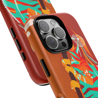 Chameleon Phone Case - Vibrant Artistic Design, Tough Cases for Animal Lovers, Unique Gift, Eco-Friendly Protection