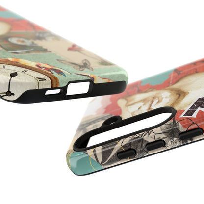 Artistic iPhone Case, Tough Cases with Vintage Design, Unique Phone Cover, Gift for Art Lovers, Protective Case for All Occasions, Vintage Collage Art