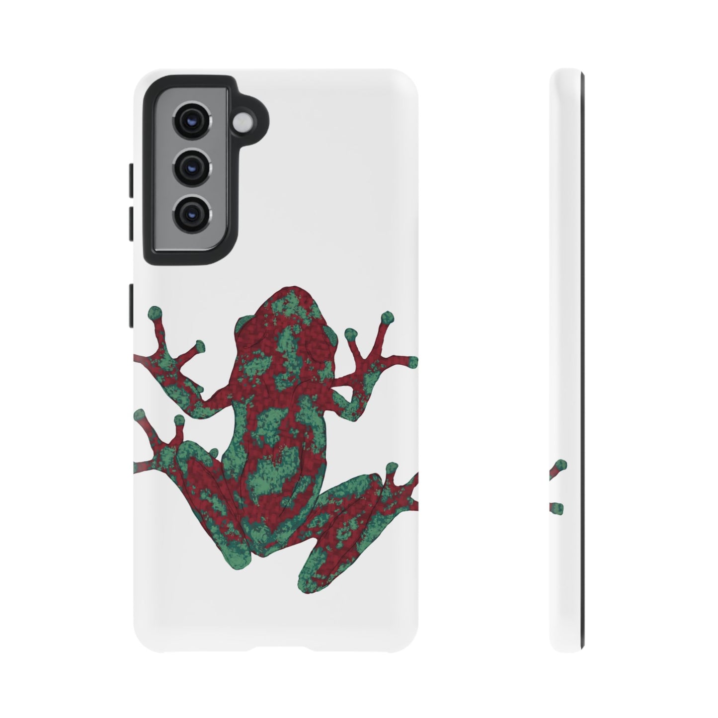 Frog Phone Case, Tough Cases, Eco-Friendly Phone Accessories, Unique Gifts for Nature Lovers, Cute Frog Design