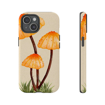 Mushroom Phone Case, Tough Cases for Nature Lovers, Unique Phone Covers, Gifts for Eco Enthusiasts, Fun Protective Cases