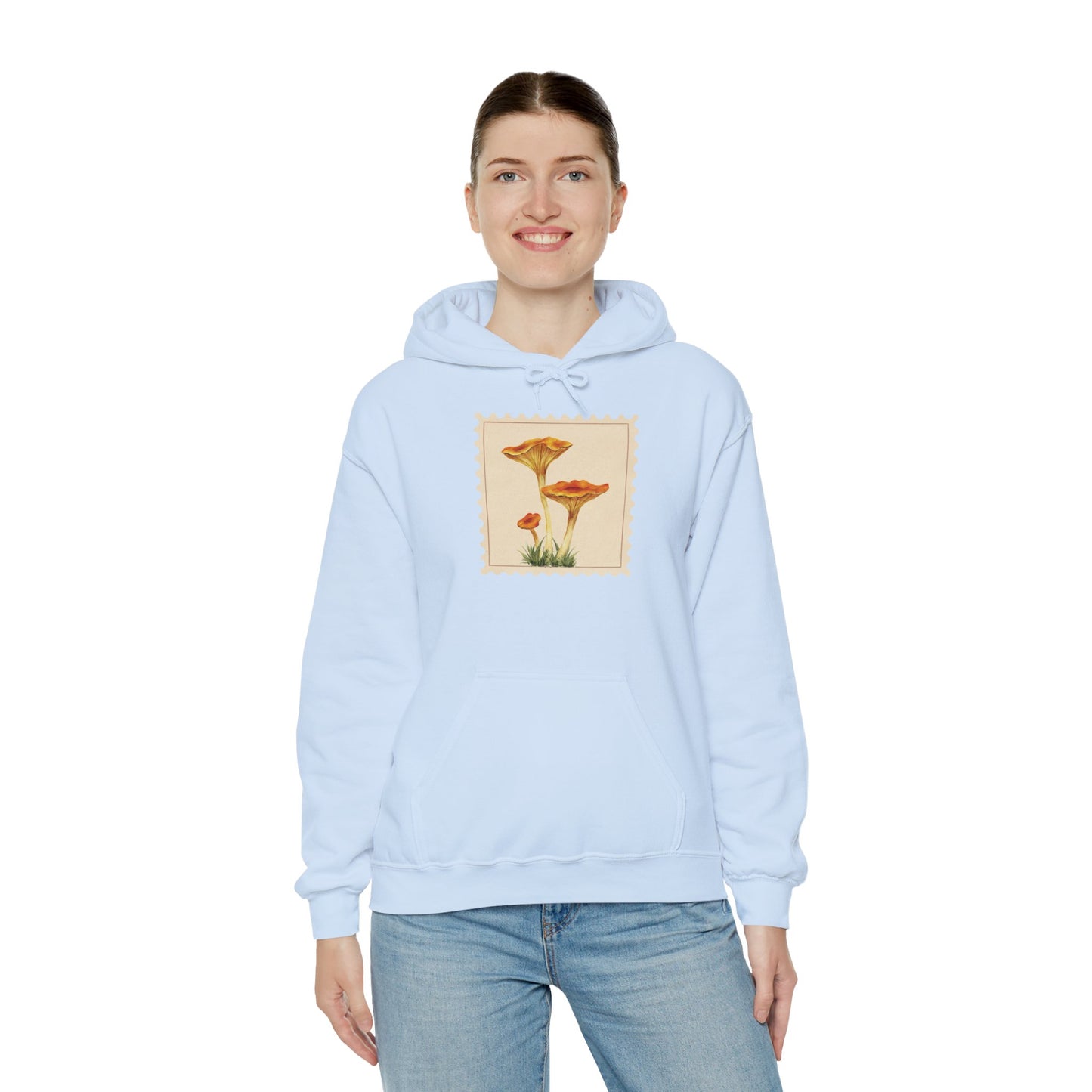 Botanical Print Hoodie, Cozy Sweatshirt, Nature Lover Gift, Comfortable Casual Wear, Fall Fashion, Unisex Hoodie, Comfy Mushroom Hoodie, Nature Vibes, Perfect for Fall