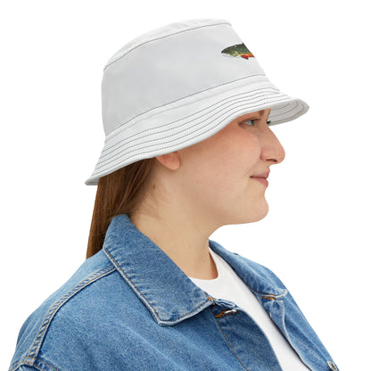Fishing Bucket Hat, Outdoor Sun Hat, Fish Lover Gift, Summer Fashion Accessory, Water Sports Headwear