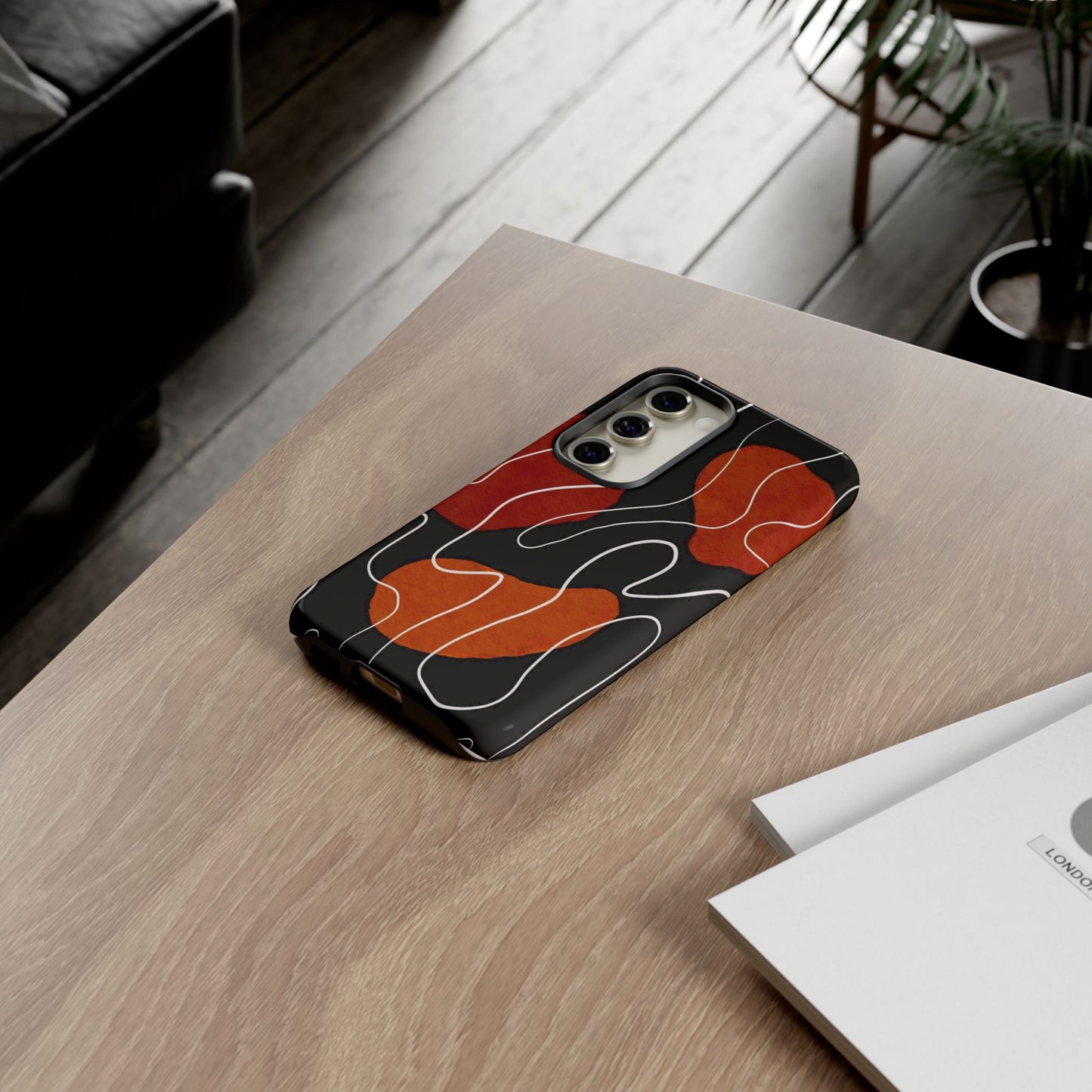 Stylish Phone Case with Abstract Design, Tough Cases for Modern Life, Trendy Phone Accessory, Unique Gift Idea, Holiday Present