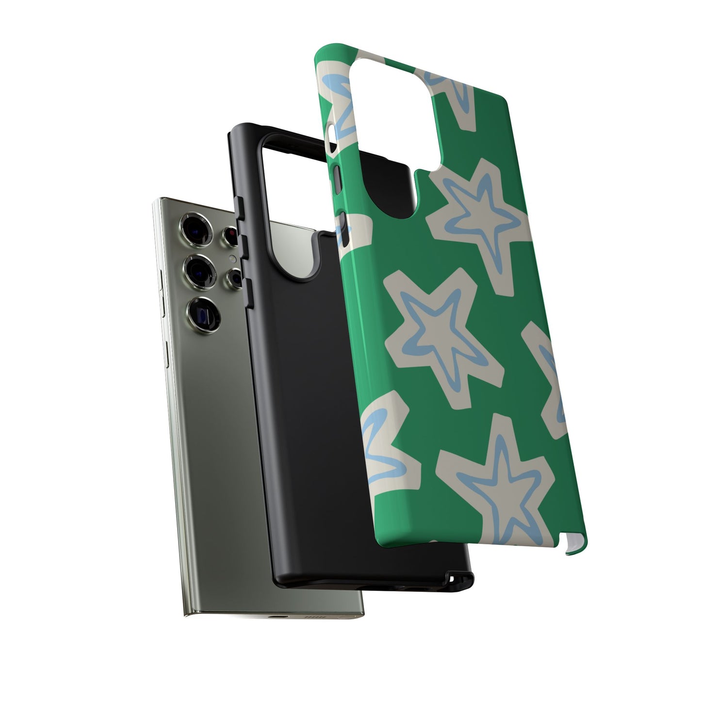 Retro Star Pattern Phone Case | Tough Cases, Colorful Cover for Phones, Phone Accessories, Gift for Her, Trendy Cases