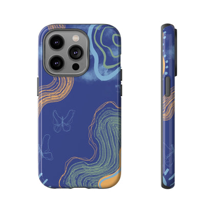 Artistic Phone Case, Abstract Phone Cover, Gift for Her, Modern Design, Boho Phone Case, Unique Phone Accessories