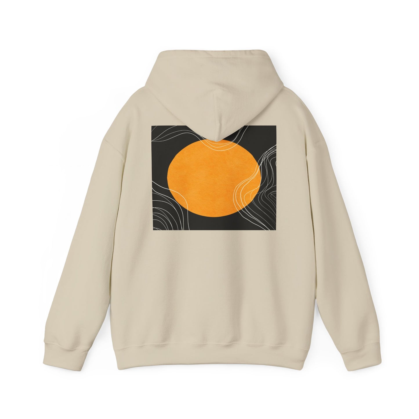 Lotus Sunshine Unisex Hoodie, Cozy Sweatshirt for Relaxation, Nature Lovers Gift, Everyday Comfort, Inspirational Outfit, Gift for Him, Gift for Her, Abstract Crewneck