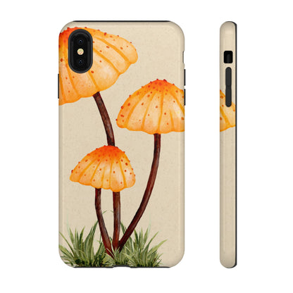 Mushroom Phone Case, Tough Cases for Nature Lovers, Unique Phone Covers, Gifts for Eco Enthusiasts, Fun Protective Cases