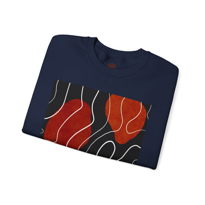 Abstract Modern Crewneck Sweatshirt, Cozy Casual Wear, Gift for Art Lovers, Stylish Layering, Perfect for Fall/Winter, Unique Graphic [...]