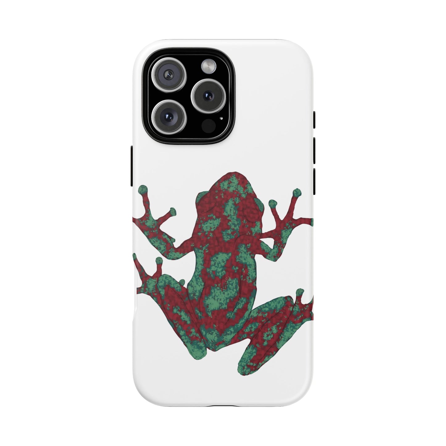 Frog Phone Case, Tough Cases, Eco-Friendly Phone Accessories, Unique Gifts for Nature Lovers, Cute Frog Design