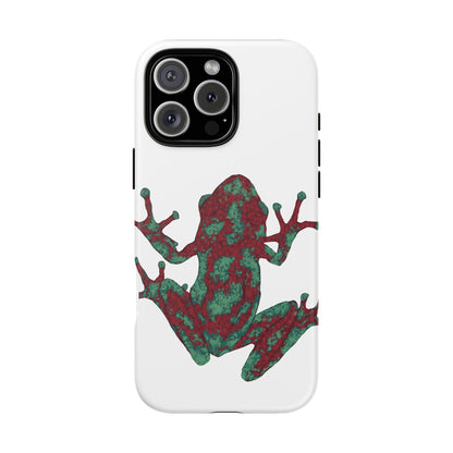 Frog Phone Case, Tough Cases, Eco-Friendly Phone Accessories, Unique Gifts for Nature Lovers, Cute Frog Design