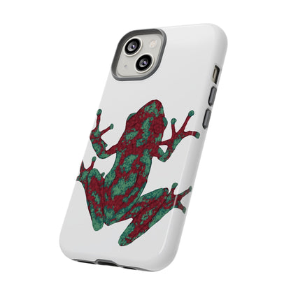 Frog Phone Case, Tough Cases, Eco-Friendly Phone Accessories, Unique Gifts for Nature Lovers, Cute Frog Design