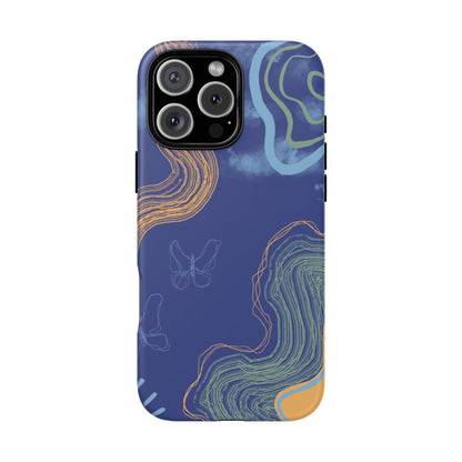 Artistic Phone Case, Abstract Phone Cover, Gift for Her, Modern Design, Boho Phone Case, Unique Phone Accessories
