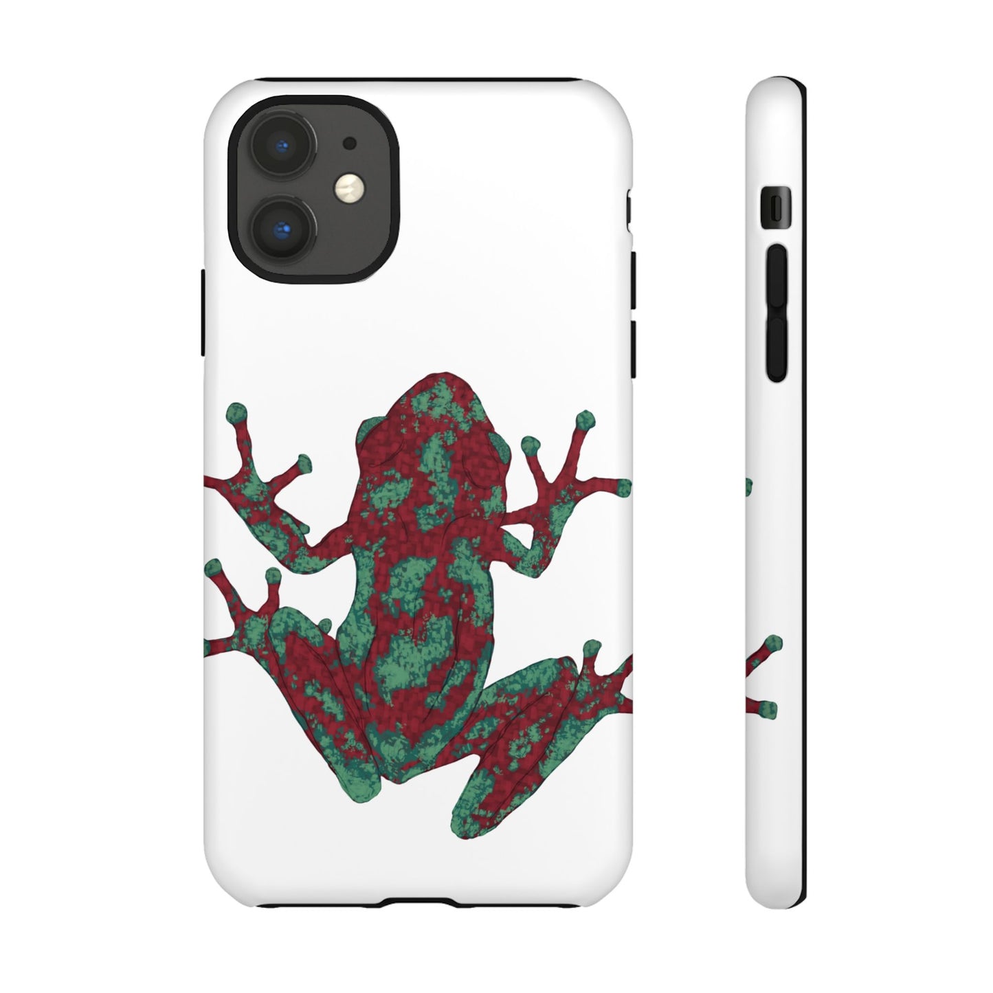 Frog Phone Case, Tough Cases, Eco-Friendly Phone Accessories, Unique Gifts for Nature Lovers, Cute Frog Design
