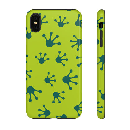 Frog Pattern Phone Case, Fun and Colorful Phone Cover, Durable Phone Protection, Gifts for Nature Lovers, Unique Accessory