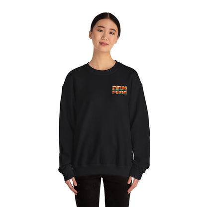 Funky Snake Unisex Crewneck Sweatshirt, Cozy Apparel, Unique Gift, Snake Art, Relaxed Style, Perfect for Casual Outings