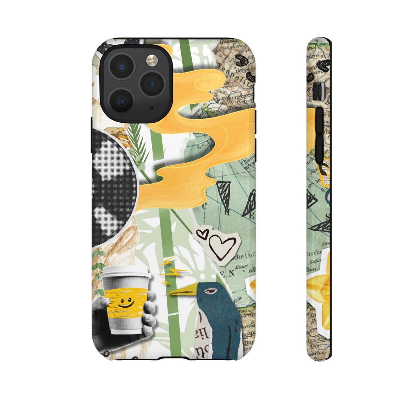 Artistic Phone Case, Unique Cell Phone Cover, Trendy Gifts for Music Lovers, Eco-Friendly Phone Accessory, Stylish Tech Gifts, Cool Cases, Unique Phone Cases