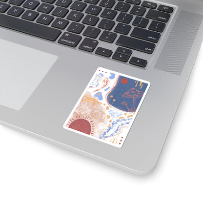 Artistic Kiss-Cut Stickers | Unique Decor for Laptops, Journals, Gift Wrapping, Party Favors, and More!
