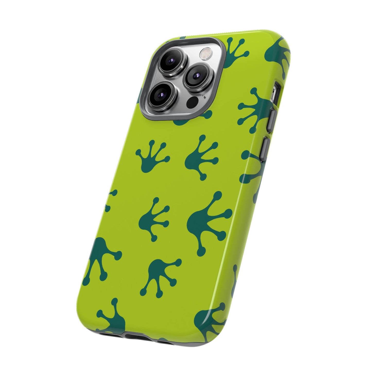 Frog Pattern Phone Case, Fun and Colorful Phone Cover, Durable Phone Protection, Gifts for Nature Lovers, Unique Accessory