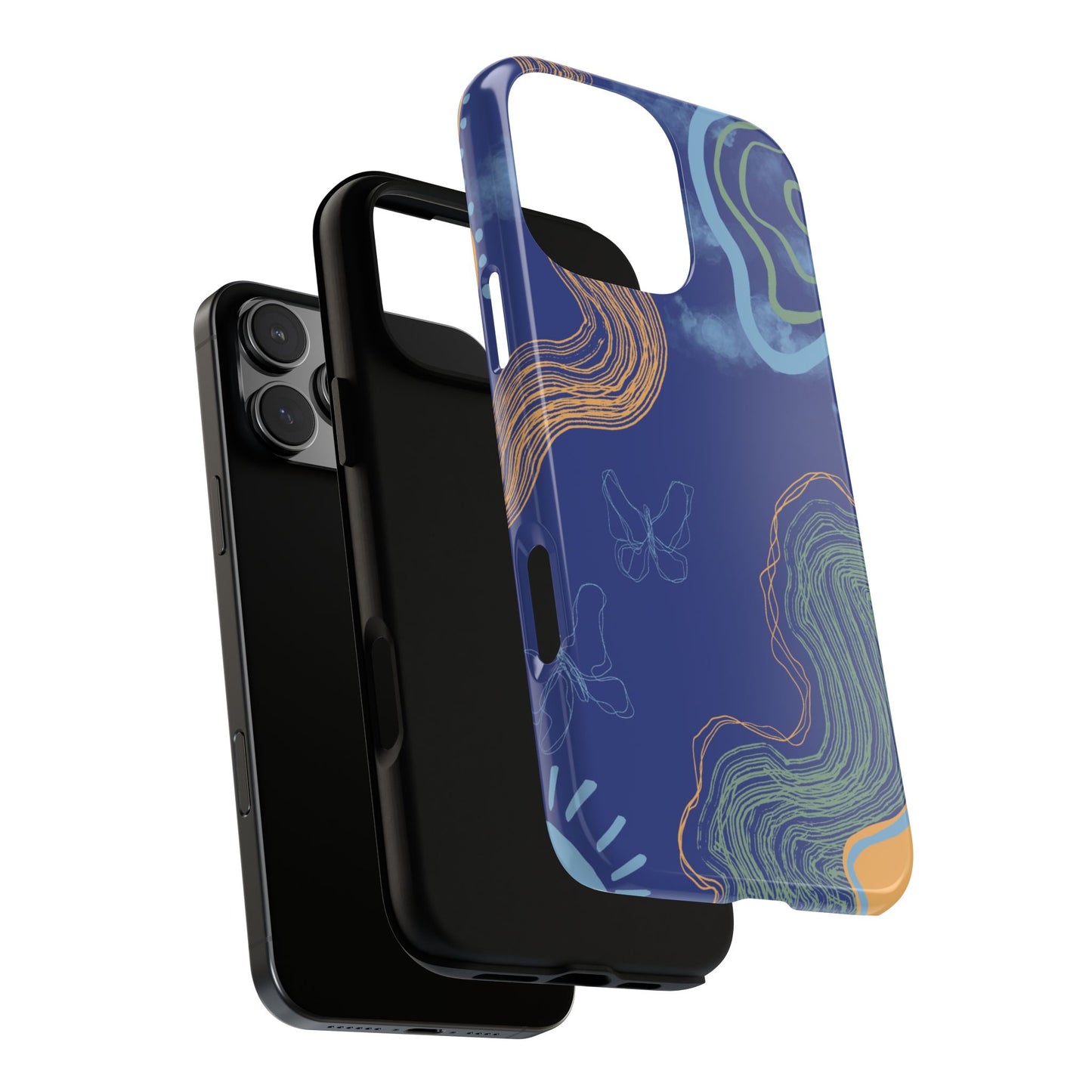 Artistic Phone Case, Abstract Phone Cover, Gift for Her, Modern Design, Boho Phone Case, Unique Phone Accessories