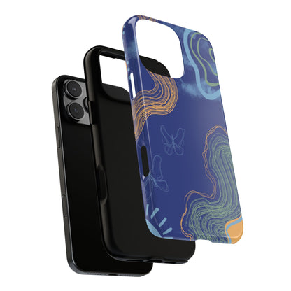 Artistic Phone Case, Abstract Phone Cover, Gift for Her, Modern Design, Boho Phone Case, Unique Phone Accessories