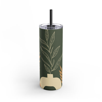 Boho-Inspired Tumbler, Modern Minimalist, Matte, Gift for Her, Mother's Day Gift, Nature Tumbler