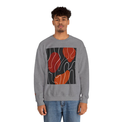 Abstract Modern Crewneck Sweatshirt, Cozy Casual Wear, Gift for Art Lovers, Stylish Layering, Perfect for Fall/Winter, Unique Graphic [...]