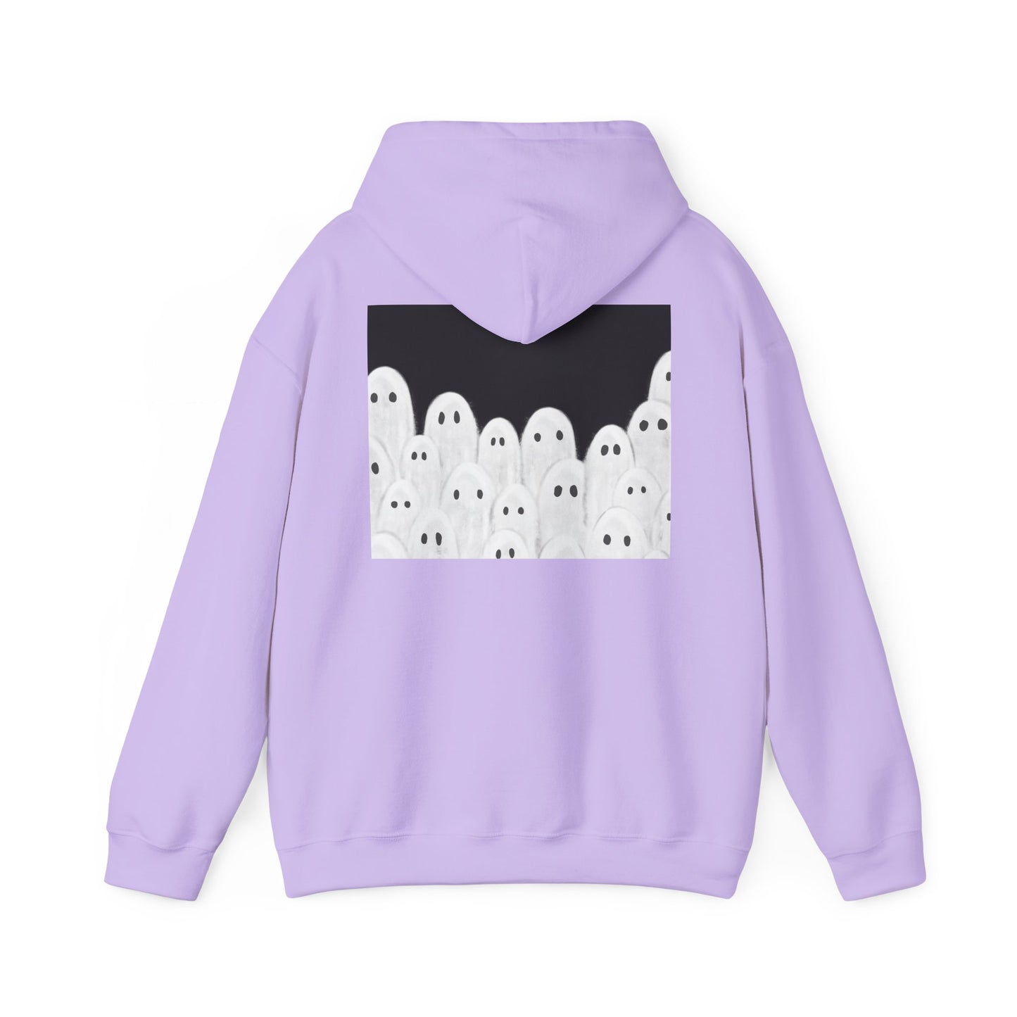 Painted Ghosts Pullover | Halloween Ghost Hoodie, Unisex Boo Sweatshirt, Spooky Gift for Fall, Cozy Halloween Apparel, Ghost Lover Hoodie, Perfect for Spooky Season