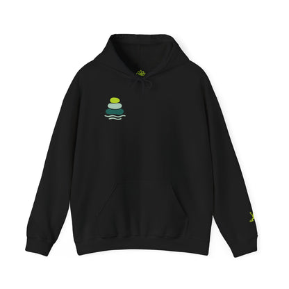 Nature-Inspired Unisex Hooded Sweatshirt, Comfortable Pullover, Casual Clothing, Eco-Friendly Gift, Chill Vibe Hoodie, Relaxing Outfit