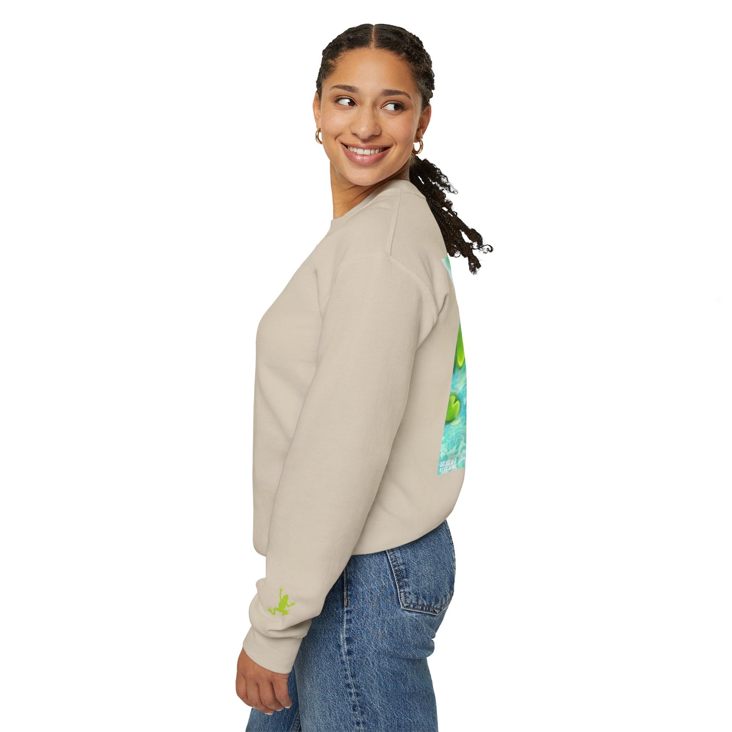 Serene Nature-Inspired Crewneck Sweatshirt | Unisex Eco-Friendly Apparel, Comfortable Relaxation Wear, Gift for Nature Lovers, Casual [...]