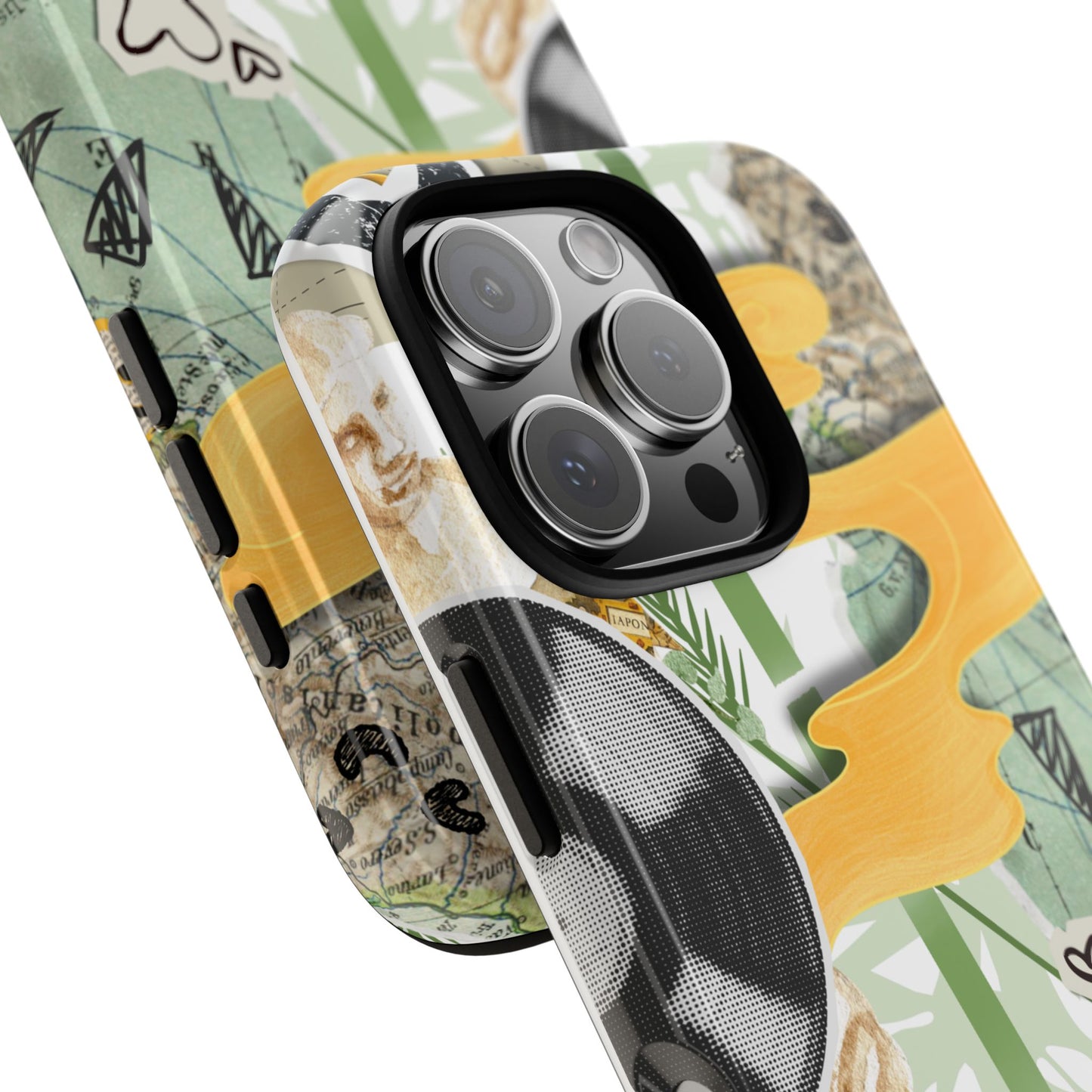 Artistic Phone Case, Unique Cell Phone Cover, Trendy Gifts for Music Lovers, Eco-Friendly Phone Accessory, Stylish Tech Gifts, Cool Cases, Unique Phone Cases