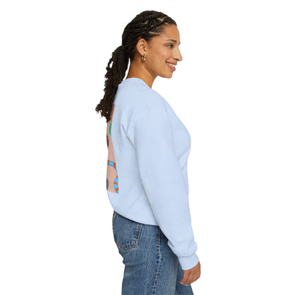 Funky Snake Unisex Crewneck Sweatshirt, Cozy Apparel, Unique Gift, Snake Art, Relaxed Style, Perfect for Casual Outings