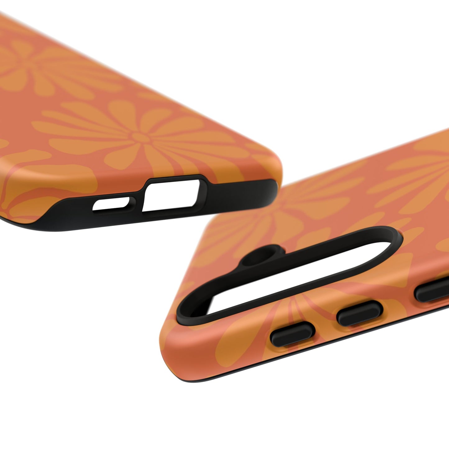 Stylish iPhone Case, Floral Phone Cover, Tough Phone Cases, Green Daisy Design, Unique Gift for Her, Spring Accessories