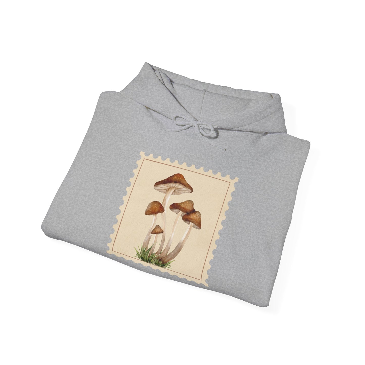Mushroom Art Hoodie, Cozy Sweatshirt, Nature Lover Gift, Unisex Pullover, Boho Style Apparel, Fall Fashion, Eco-Friendly Wear, Artsy Sweatshirts, Aesthetic Hoodies, Graphic, Nature-inspired