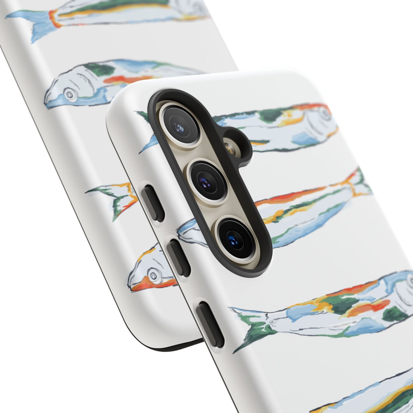Tough Cases – Artistic Fish Design Phone Case, Unique Gift for Aquatic Lovers, Perfect for Birthdays, Holidays, and Everyday Use, Quirky Cases, Fun Phone Cases