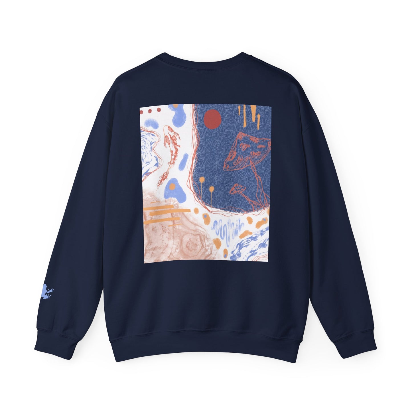 Artistic Unisex Crewneck Sweatshirt - Cozy Comfort, Colorful Designs, Gifts for Art Lovers, Relaxing Vibes, Everyday Wear, Unique Style