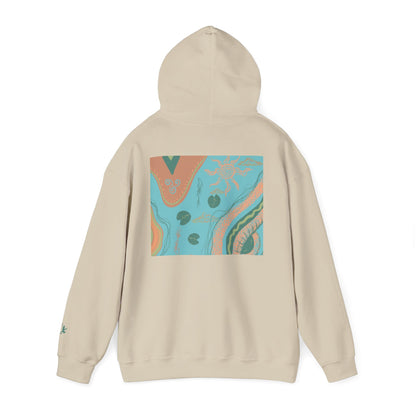 Chic Abstract Art Hoodie for Comfort & Style, Unisex Pullover, Cozy Sweatshirt, Trendy Gift for Art Lovers, Casual Outfit Must-Have