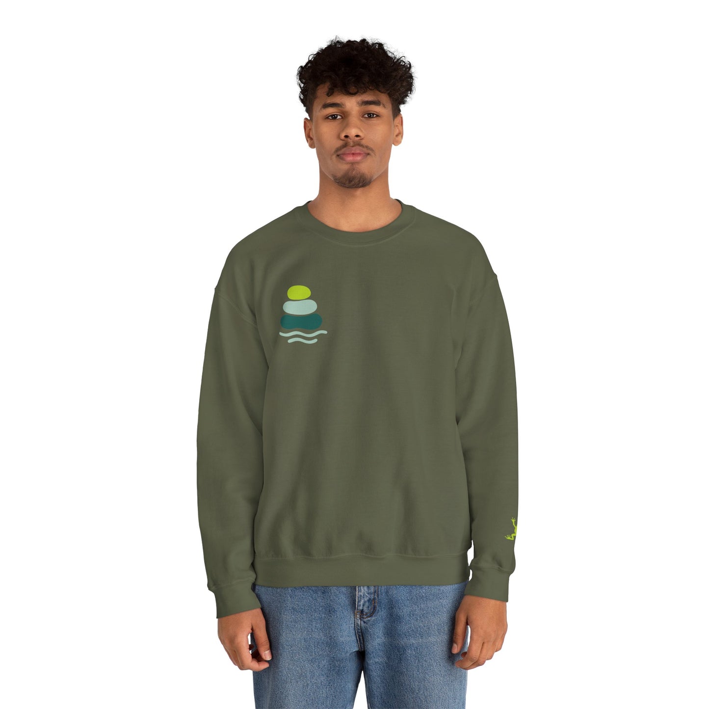 Serene Nature-Inspired Crewneck Sweatshirt | Unisex Eco-Friendly Apparel, Comfortable Relaxation Wear, Gift for Nature Lovers, Casual [...]