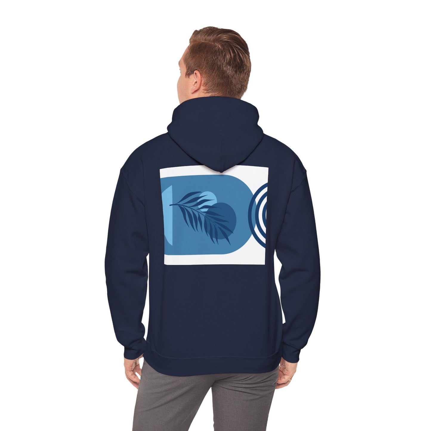 Unisex Heavy Blend™ Hooded Sweatshirt, Boho Modern, Minimalist, Geometric Crewneck, Abstract Hoodie, Gift for Her, Gift for Him