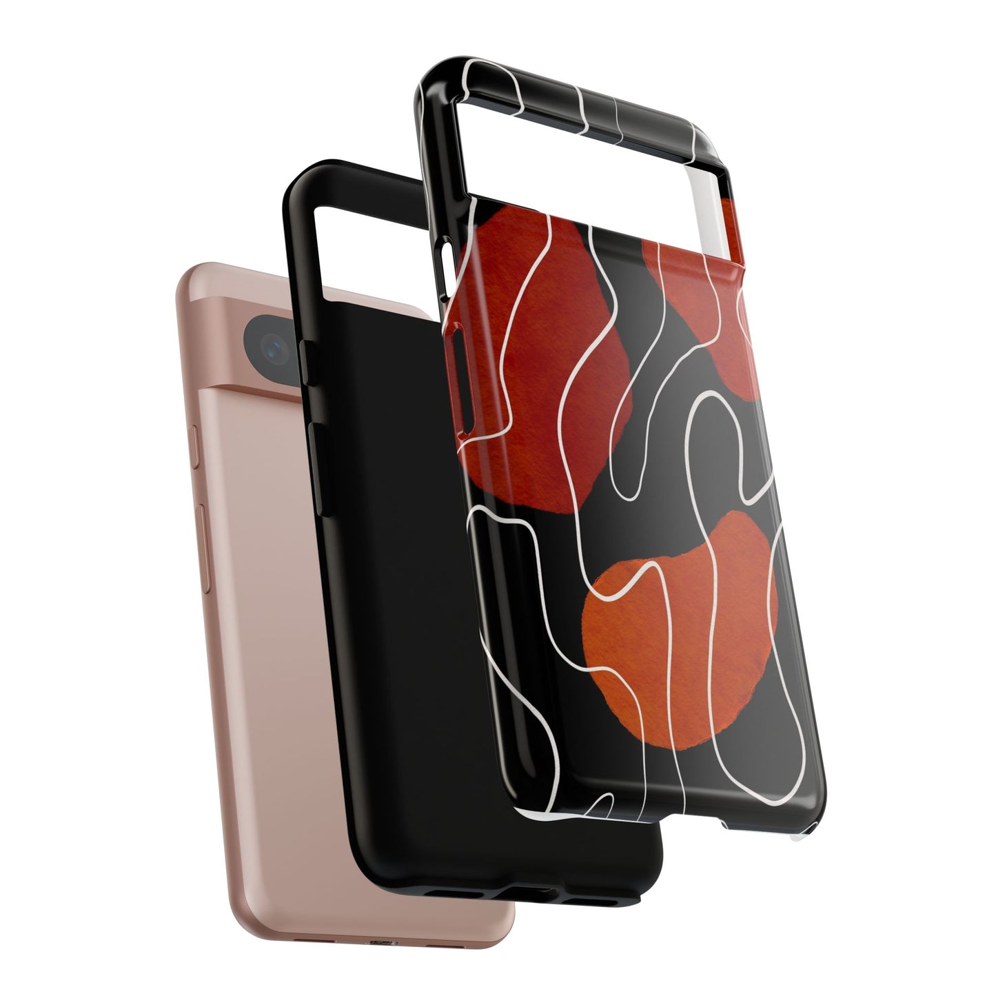 Stylish Phone Case with Abstract Design, Tough Cases for Modern Life, Trendy Phone Accessory, Unique Gift Idea, Holiday Present