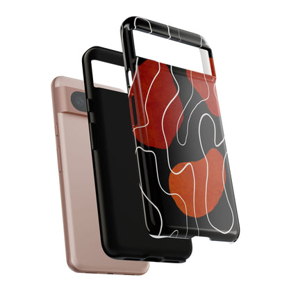 Stylish Phone Case with Abstract Design, Tough Cases for Modern Life, Trendy Phone Accessory, Unique Gift Idea, Holiday Present