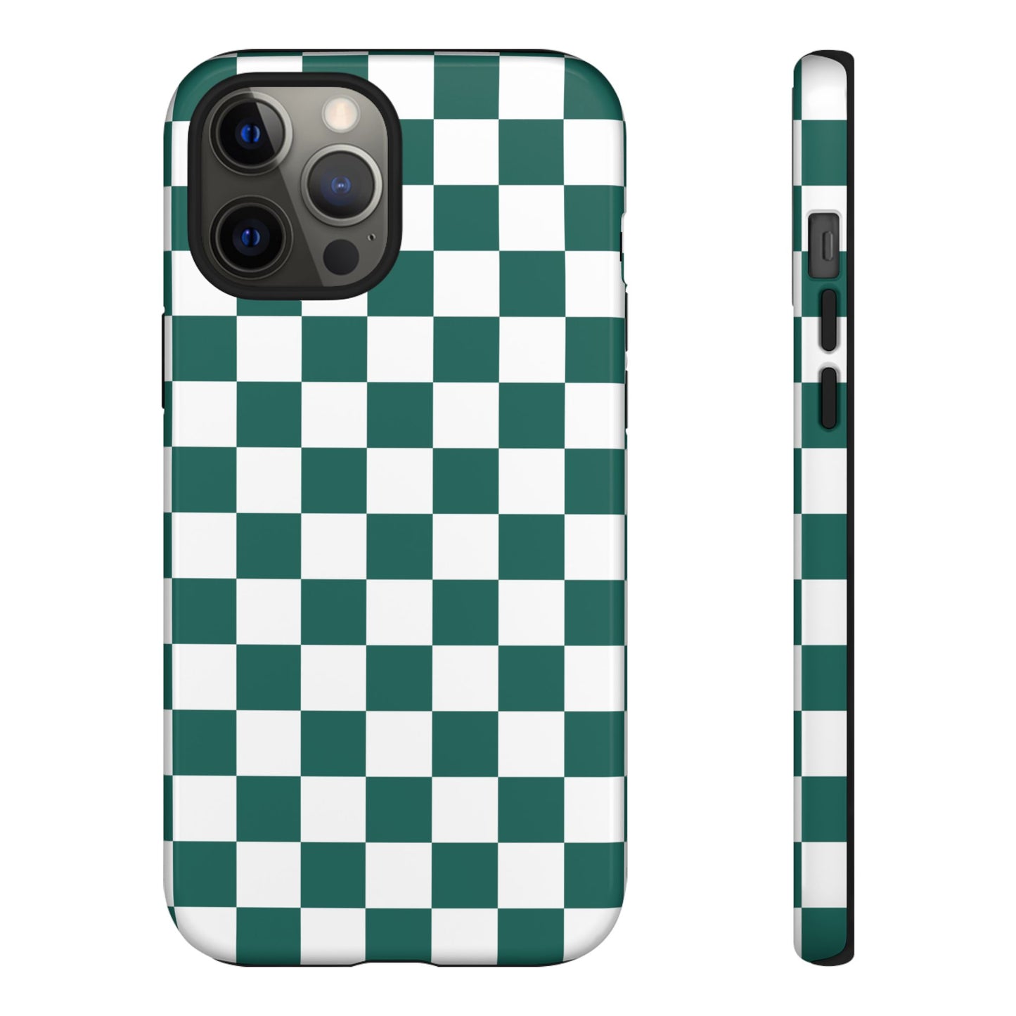 Stylish Checkered Phone Case, Protective Cover, Unique Gift, Trendy Accessory, Customizable Design, Ideal for All Ages