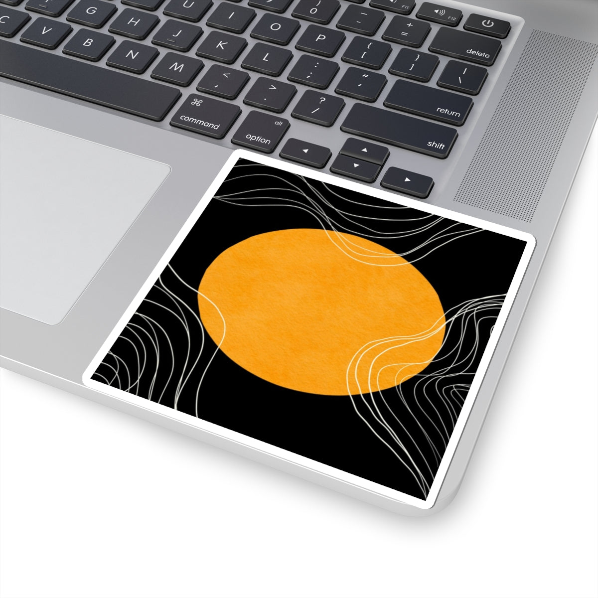 Vibrant Sun Kiss-Cut Stickers | Boho Design | Perfect for Laptops, Journals, Water Bottles, Summer Decor, Abstract Minimalist, Sticker Designs