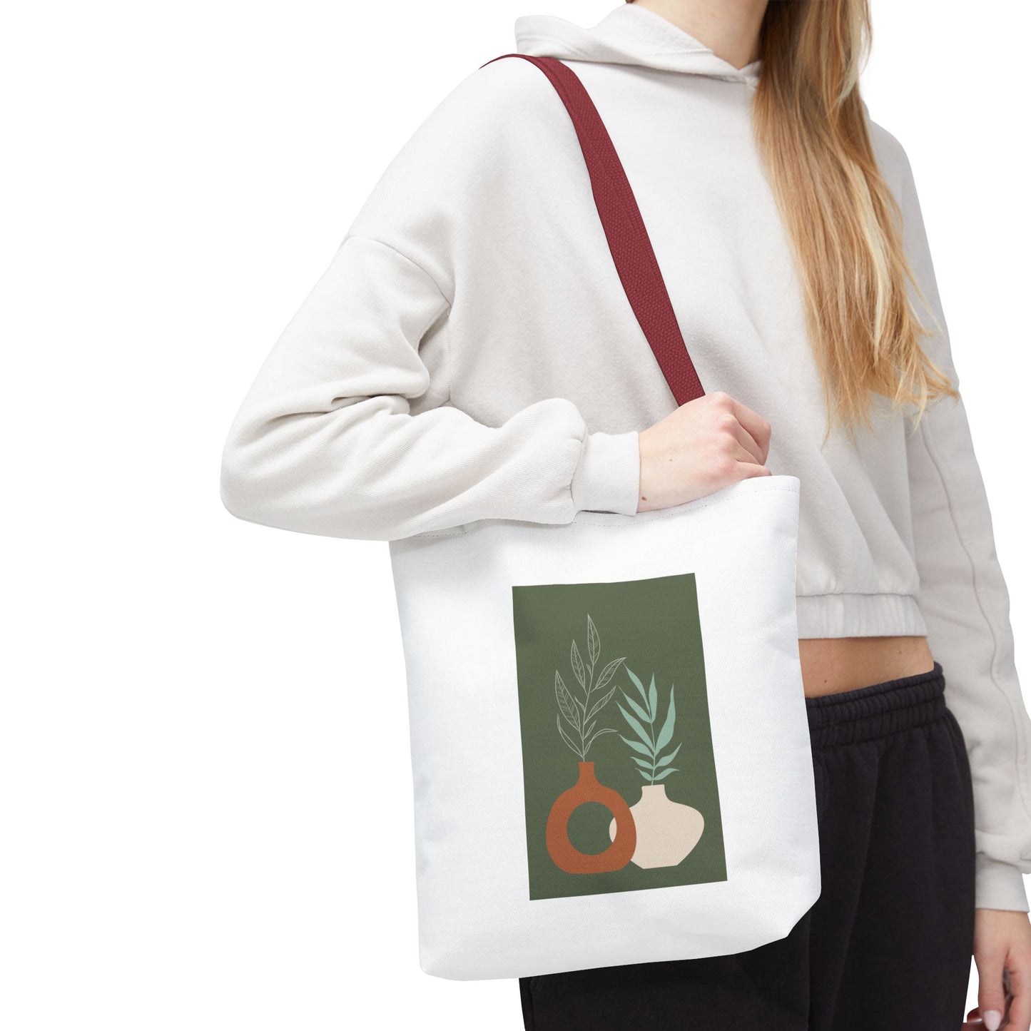 Stylish AOP Tote Bag, Eco-Friendly Shopping Bag, Reusable Carryall, Art Print Handbag, Gift for Her