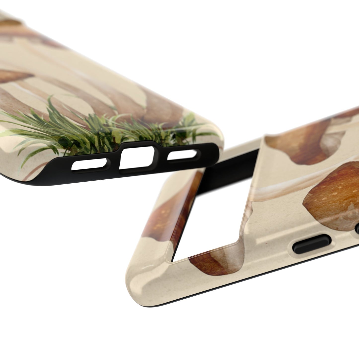 Mushroom Phone Case - Nature Lover, Eco-Friendly Gift, Cute Cell Phone Cover, Aesthetic Tech Accessory, Unique Fall Decor, Artsy Phone Cases, Cute, Gift for Her, Nature-inspired Designs, Durable Cases