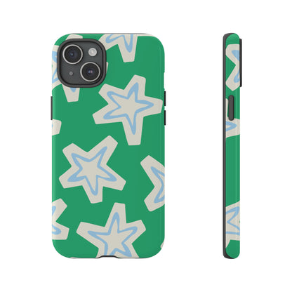 Retro Star Pattern Phone Case | Tough Cases, Colorful Cover for Phones, Phone Accessories, Gift for Her, Trendy Cases